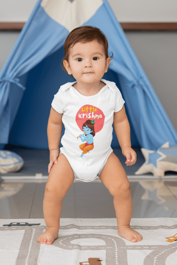 Baby Romper Half Sleeves | Sri Krishna – TOS9 -KRI6