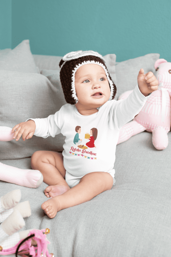 Baby Romper Half Sleeves | Rakhi – TOS18 -Rakhi02