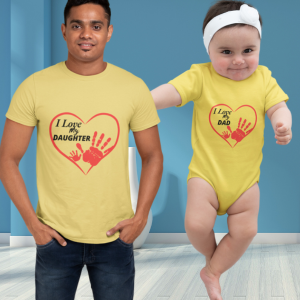 Father & Daughter | I Love My Dad & I love My Daughter | TOS-FD-04