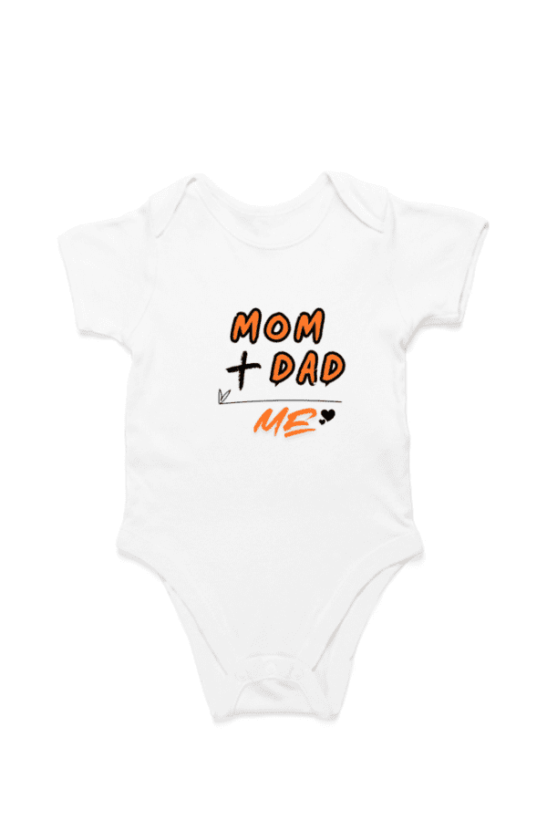 Baby Romper Half Sleeves | Mom Dad Me – TOS16 -DAD08 - Image 6