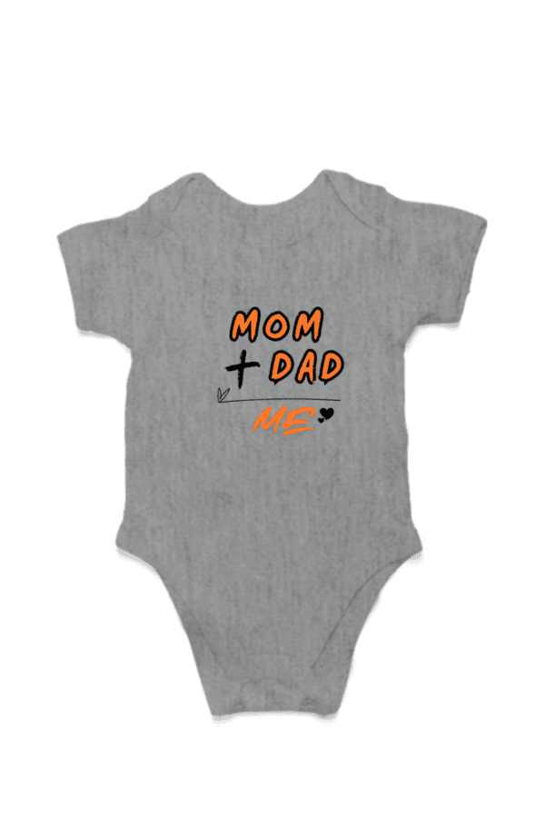 Baby Romper Half Sleeves | Mom Dad Me – TOS16 -DAD08 - Image 5