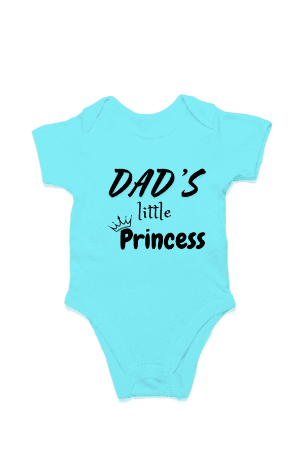 Baby Romper Half Sleeves | Dady's little Princess – TOS16 -DAD14 - Image 5