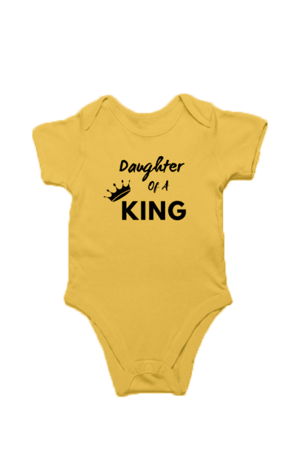 Baby Romper Half Sleeves | Daughter of King – TOS-FD-03D - Image 2