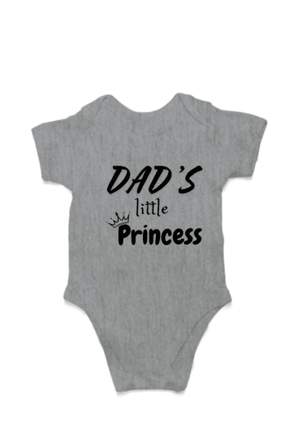 Baby Romper Half Sleeves | Dady's little Princess – TOS16 -DAD14 - Image 6