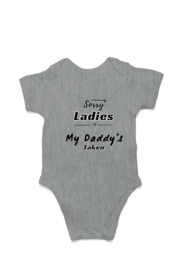 Baby Romper Half Sleeves | My Daddy taken - TOS16 -DAD29 - Image 5