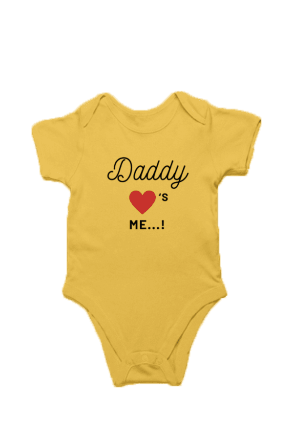 Daddy Loves Me Romper - TOS16 -DAD23 - Image 6
