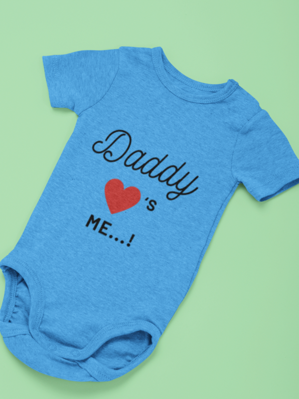Daddy Loves Me Romper - TOS16 -DAD23 - Image 5