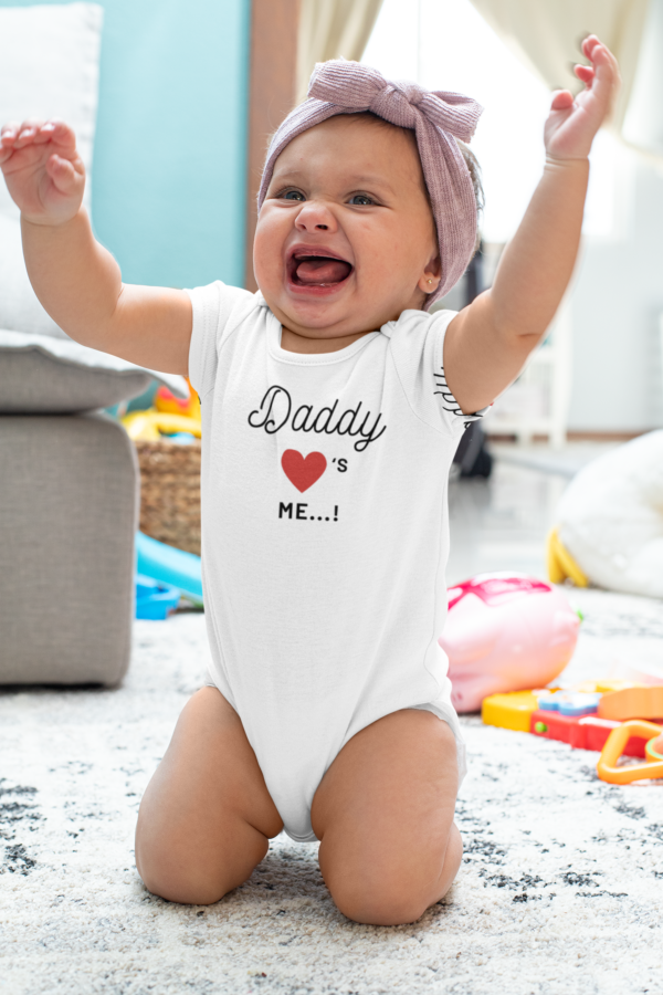 Daddy Loves Me Romper - TOS16 -DAD23 - Image 2